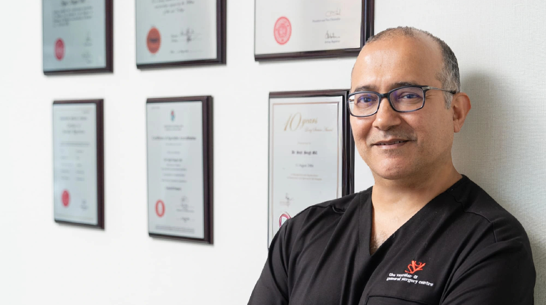 Hernia surgeon Dr Sujit Singh Gill