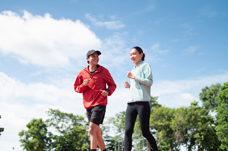 Regular exercise helps to support healthy circulation and long-term vein health