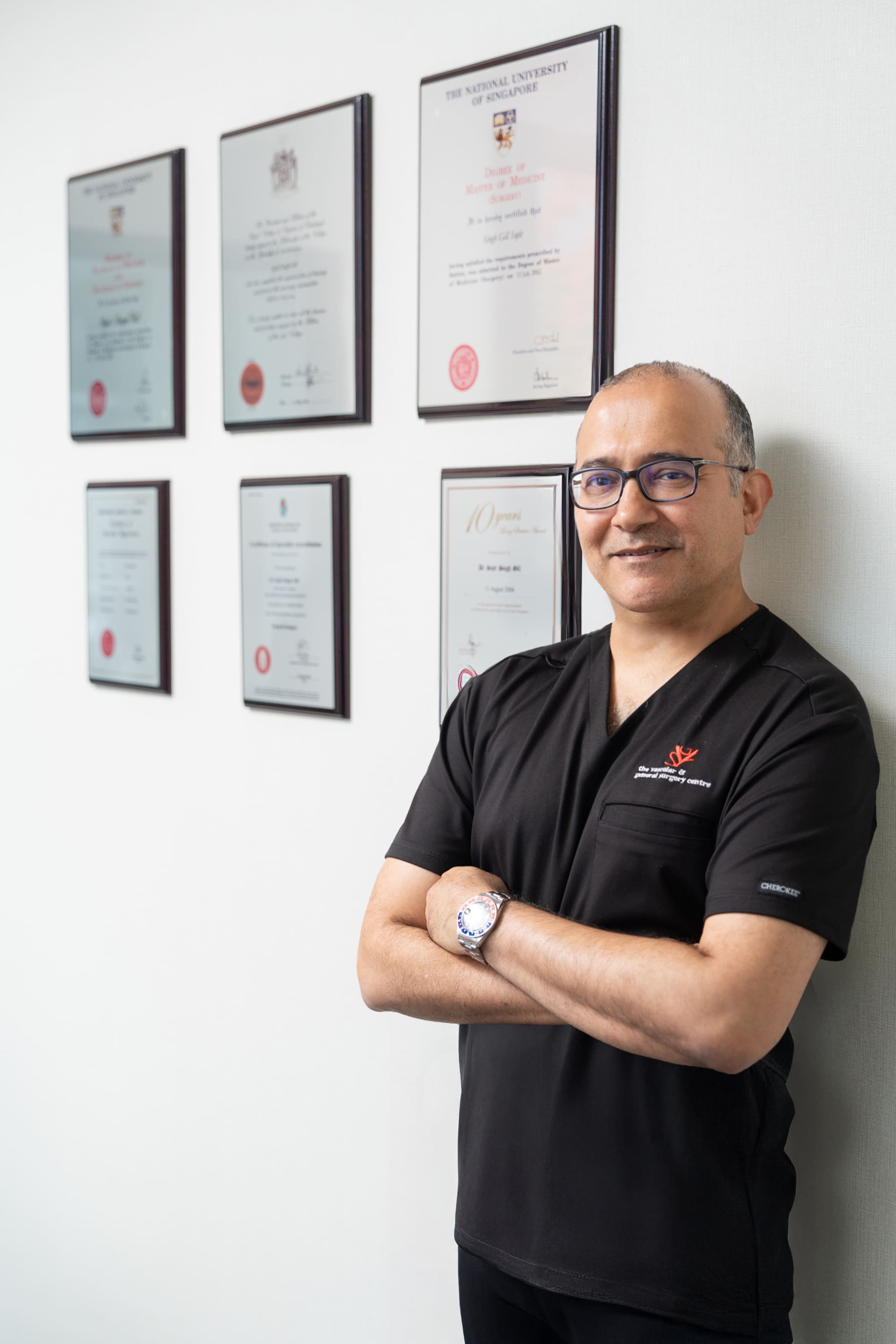 Hernia surgeon in Singapore Dr Sujit Singh Gill